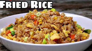 Super Easy Chicken Fried Rice Recipe  Seriously its Bomb [upl. by Twelve175]