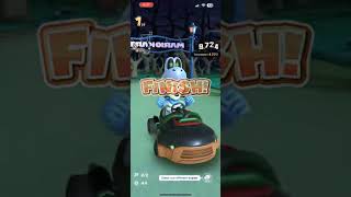 Mario Kart Tour  Dry Bones Mii Racing Suit Gameplay Halloween Tour 2024 [upl. by Lusa]