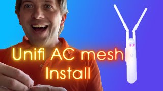 How to install Unifi AC mesh access point [upl. by Nrubua]