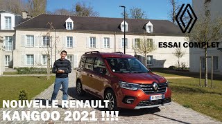 NOUVEAU RENAULT KANGOO 2022  Tout beau tout nouveau [upl. by Laeria]