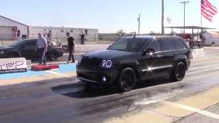 jeep srt8 boltons vs EVO turbo [upl. by Tore]