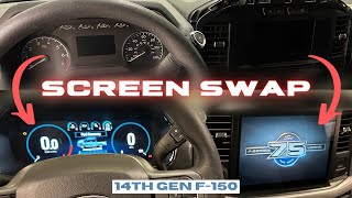 FORD 12quot Screen amp Speedometer Conversion  F150 HOW TO [upl. by Eirbua738]