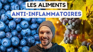 Quels sont les meilleurs aliments anti inflammatoires naturel [upl. by Anidnamra]