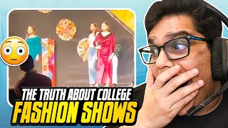 THE TRUTH ABOUT COLLEGE FASHION SHOWS [upl. by Loginov]