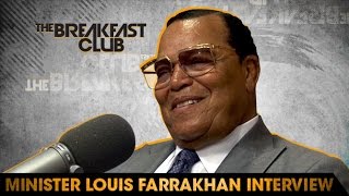 Minister Farrakhan FULL Interview at The Breakfast Club Power 1051 05242016 [upl. by Aerdnaed]