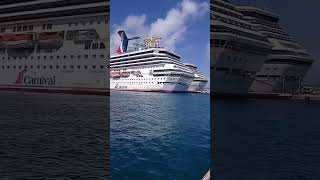 Port Nassau bahamas music shorts cruiseship [upl. by Nnaylloh179]