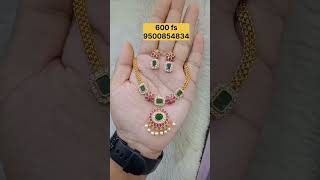 Super combo collectionshortstrending jewelleryimitation jewellery [upl. by Naes539]