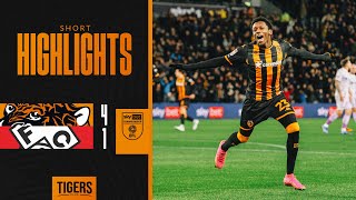 Hull City 41 Rotherham United  Short Highlights  Sky Bet Championship [upl. by Aile]