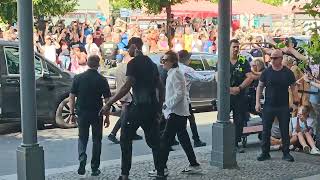 The Rolling Stones leaving the Hotel Adlon at Berlin 03082022 [upl. by Ellard]