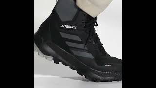 ADIDAS Terrex WMN MID RAIN RDY Hiking Shoes Black  HQ3556 [upl. by Evanthe]