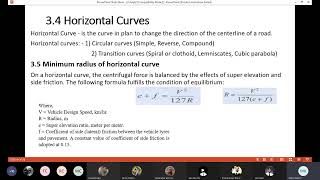 25 Minimum Radius of Horizontal Curve [upl. by Hehre652]