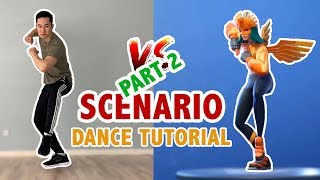 How To Do Fortnite Scenario In Real Life Part 2  Dance Tutorial  Learn How To Dance [upl. by Middendorf575]