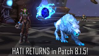 HATI RETURNS in Patch 815 How to Tame Hati [upl. by Simpson613]