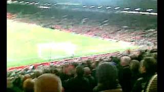 Songs From The Stretford End  Manchester United vs Chelsea  30 11 Jan 2009 [upl. by Parthen]