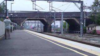 Duchess of Sutherland at Lichfield Trent Valley station [upl. by Llenyaj]