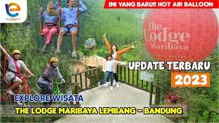 UPDATE BARU THE LODGE MARIBAYA LEMBANG  BANDUNG  WISATA INSTAGRAMABLE TENGAH HUTAN PINUS [upl. by Schenck]