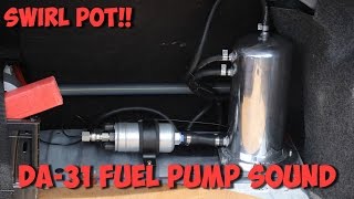 DA31 External Fuel pump sound  Prime start up and idle [upl. by Selim]