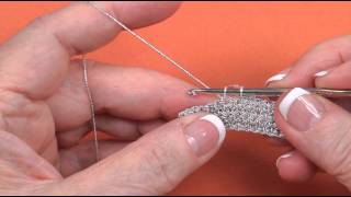 Single Crochet With A Bead [upl. by Carolin]