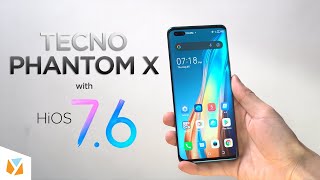 The Best Features Of HiOS 76 With The TECNO Phantom X [upl. by Euqnom384]