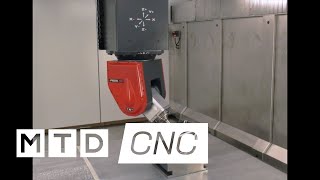 FIDIA D321 5 axis review  What a 5 axis machine [upl. by Airtal]