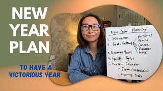 How I Plan My Year Simple amp Effective New Year Planning Tips 새해 계획 [upl. by Eustazio735]