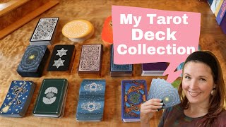 My Tarot Deck Collection updated [upl. by Kaja]