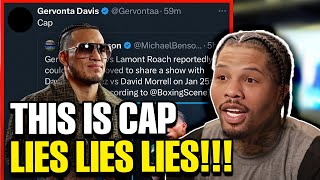 Gervonta quotTankquot Davis EXPOSES LIES About His NEXT Fight [upl. by Eugilegna945]