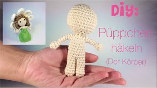 DIY Püppchen häkeln schnell gemacht [upl. by Haidabo962]