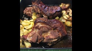 maialino al forno con patate [upl. by Nyliac893]