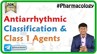 Anti arrhythmic  Classification amp Class 1 agents [upl. by Lertram]