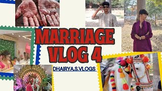 MARRIAGE VLOG 4  DHAIRYASVLOGS [upl. by Lyrad]