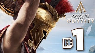 THIS IS SPARTA  Assassins Creed Odyssey Walkthrough  Part 1  FULL PLAYTHROUGH PS4 HD [upl. by Ellehcor]