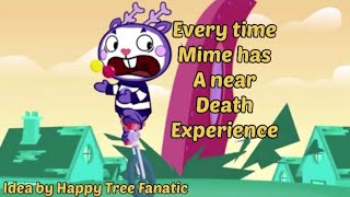 Every time Mime has a near death experience  Happy Tree Friends [upl. by Vaas]