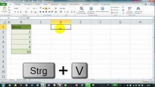 Excel  260  Ausschneiden und Einfügen  Verschieben  mehr als STRG  X [upl. by Gayl]