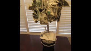 quotSweet 16quot Money Tree gift [upl. by Oibesue732]