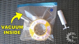 Storage vacuum bags  how when and why to use them to store 3D printing filaments [upl. by Hugh181]