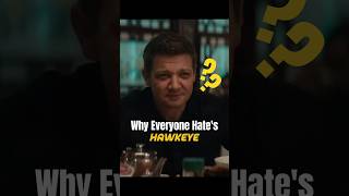 WHY Everyone hates Hawkeye  hawkeye marvel [upl. by Queena]