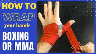 HAND WRAP TUTORIAL 180quot [upl. by Rechaba]