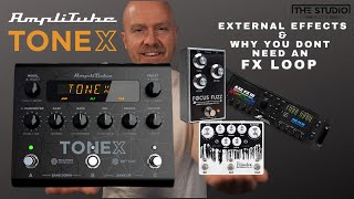 IK Multimedia TONEX With External Effects Pedals [upl. by Sivrup]