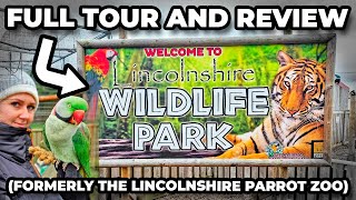 Lincolnshire Wildlife Park amp Parrot Zoo Friskney  Full Tour amp Review 4K 2023 [upl. by Thanasi387]