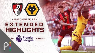 Bournemouth v Wolves  PREMIER LEAGUE HIGHLIGHTS  2222025  NBC Sports [upl. by Taro]