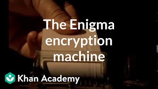 The Enigma encryption machine  Journey into cryptography  Computer Science  Khan Academy [upl. by Wendeline]