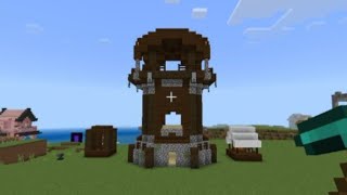 How to build a pillager outpost in Minecraft [upl. by Bound]