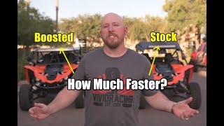 How Much Faster is the Yamaha YXZ1000R Supercharged vs Stock [upl. by Anaj536]