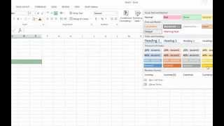 Excel Simple Macro Example  Fill colours [upl. by Watanabe]