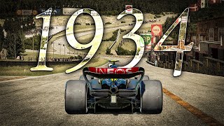 What if MODERN F1 Raced at Spa in 1934 [upl. by Elkraps]