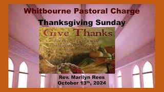 Whitbourne Pastoral Charge worship for Oct 13 [upl. by Lucie]