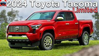 All NEW 2024 Toyota Tacoma Limited  Overview REVIEW [upl. by Hooge452]