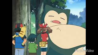 Mays Munchlax meets ashes snorlax [upl. by Orlando]