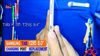 Samsung Galaxy Tab A 80quot 2019  SMT295 Charging Port  Replacement By  Hardware Phone [upl. by Gnauq]